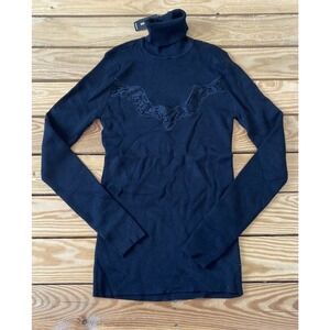 NWT Express Turtleneck Sweater Size Medium Women’s Black MSRP $70